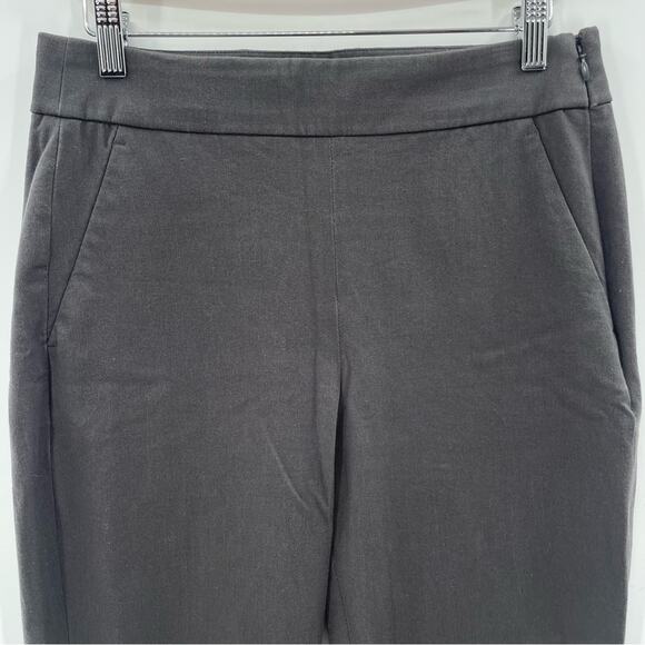 J. Crew Remi Bi-Stretch Cotton Ankle Pant Thunder Grey Size 6 Preppy Office Work - Picture 4 of 13